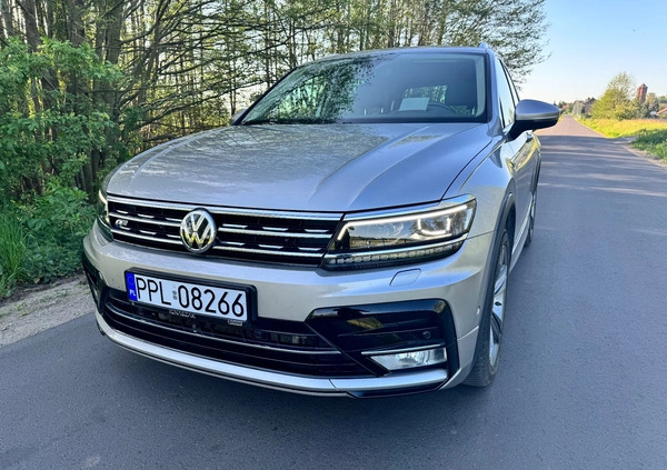 Volkswagen Tiguan cena 103000 przebieg: 92000, rok produkcji 2016 z Pleszew małe 92